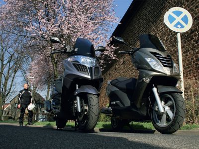 Kymco gegen Peugeot