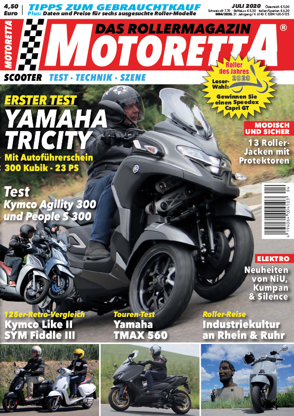 Exklusiv-Test: Yamaha Tricity 300 und mehr – Motoretta
