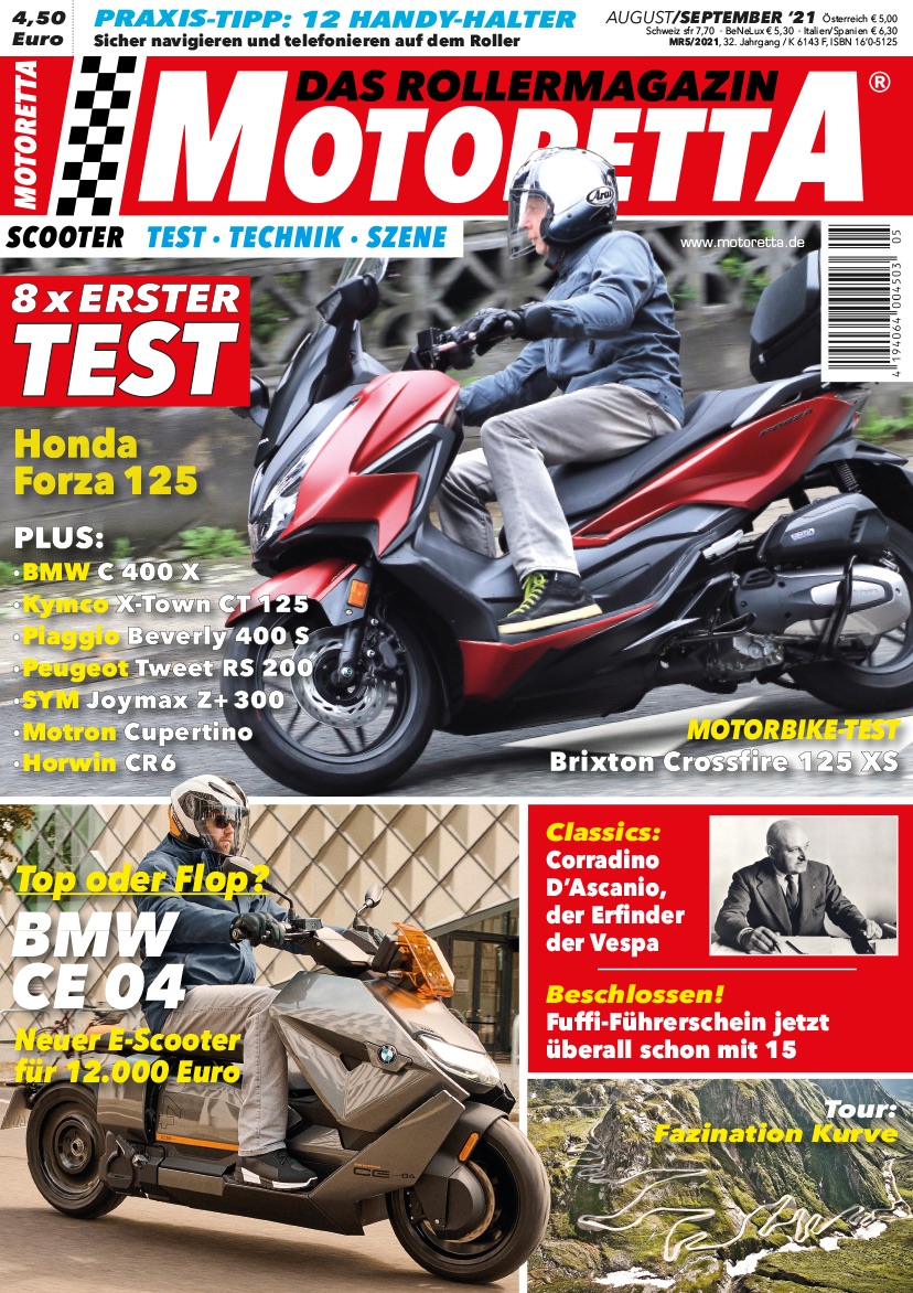 Große Test-Ausgabe mit 8 Roller-Neuheiten – Motoretta